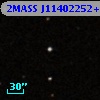 2MASS J11402252+0015164