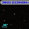 2MASS J11394104+0007247