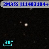 2MASS J11403104+0015208
