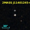 2MASS J11401245+0003268