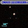 2MASS J11395599+0000345