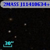 2MASS J11410634+0002068