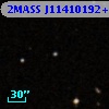 2MASS J11410192+0000329