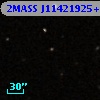 2MASS J11421925+0011414