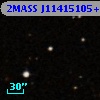 2MASS J11415105+0006558