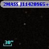 2MASS J11420865+0015079
