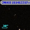 2MASS J11412217+0015217