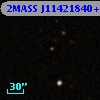 2MASS J11421840+0015187