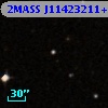 2MASS J11423211+0015532