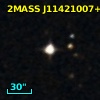 2MASS J11421007+0016218