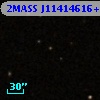 2MASS J11414616+0017014