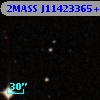 2MASS J11423365+0007408