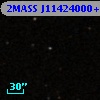 2MASS J11424000+0009300