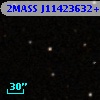2MASS J11423632+0003424