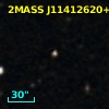 2MASS J11412620+0003286