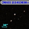 2MASS J11413030+0003113