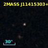 2MASS J11415303+0002285
