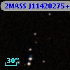 2MASS J11420275+0001534