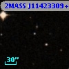 2MASS J11423309+0005327