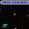 2MASS J11412015+0000511