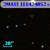2MASS J11424052+0005009