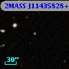 2MASS J11435828+0012378
