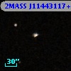 2MASS J11443117+0013367