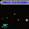 2MASS J11431609+0000164