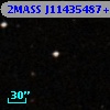 2MASS J11435487+0004246