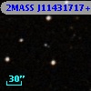 2MASS J11431717+0002459