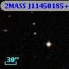 2MASS J11450185+0005188