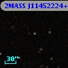 2MASS J11452224+0012062