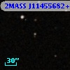 2MASS J11455682+0012160