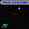 2MASS J11451500+0015593