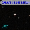 2MASS J11451951+0007140