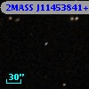 2MASS J11453841+0008170