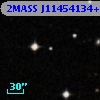 2MASS J11454134+0000557