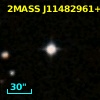 2MASS J11482961+0002563