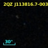 2QZ J113816.7-003621