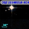 2QZ J114055.0-024728