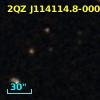 2QZ J114114.8-000432