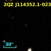 2QZ J114352.1-023801