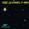 2QZ J114401.7-001301