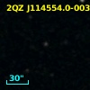 2QZ J114554.0-003644
