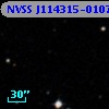 NVSS J114315-010736