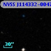NVSS J114332-004705