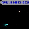 NVSS J114632-022050