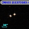 2MASS J11373103-0008193