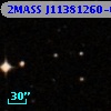 2MASS J11381260-0017103