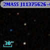2MASS J11375626-0001254